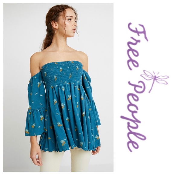 Free People Tops - NWT Free People Lana Off The Shoulder Tunic